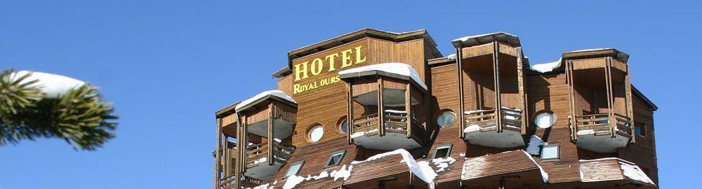 Royal Ours Blanc Boutique Hôtel&Spa Alpe d'Huez Exterior foto